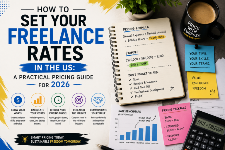 How to Set Your Freelance Rates in the US: A Practical Pricing Guide for 2026