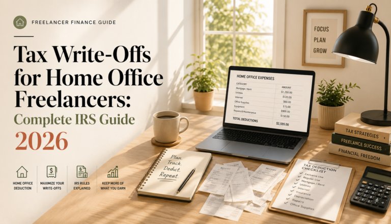 Tax Write-Offs for Home Office Freelancers: Complete IRS Guide 2026