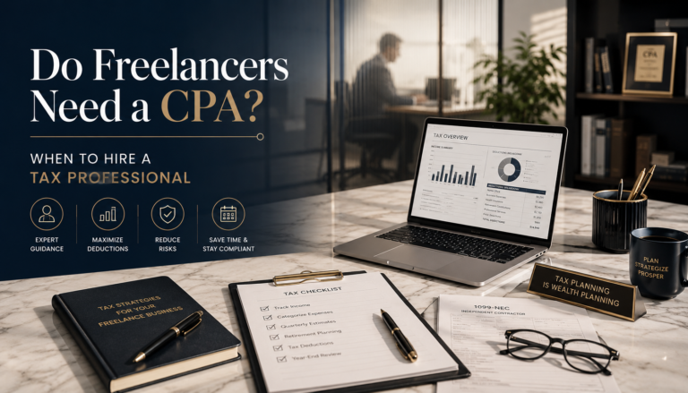 Do Freelancers Need a CPA? When to Hire a Tax Professional